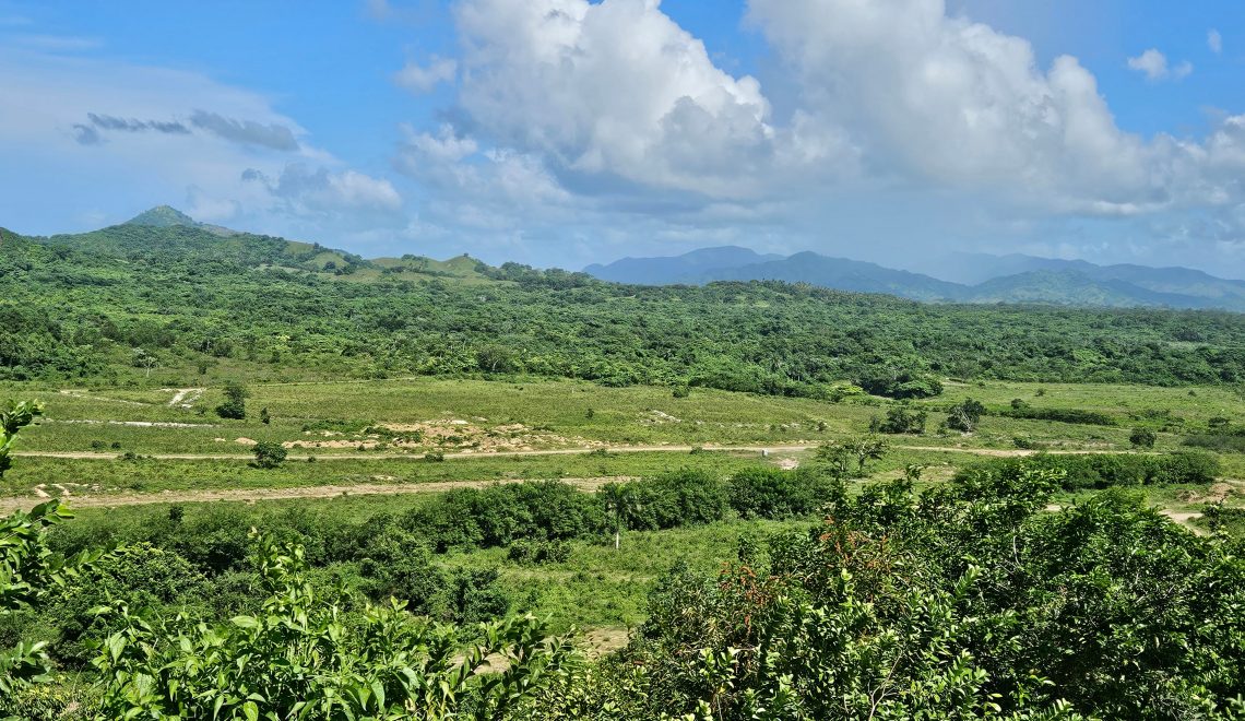Inland plots of land near the beach in Miches Dominican Republic with stunning mountain and ocean views
